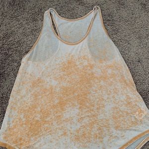 Orange Razorback tank top